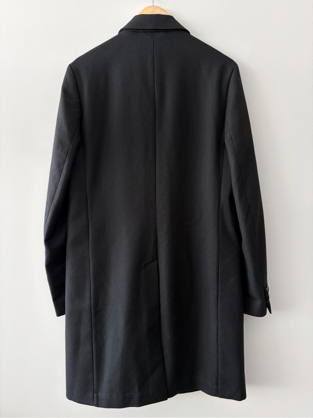 Maison Martin Margiela FW2011 Heavy Wool Chesterfield Coat - Picture 2 of 4